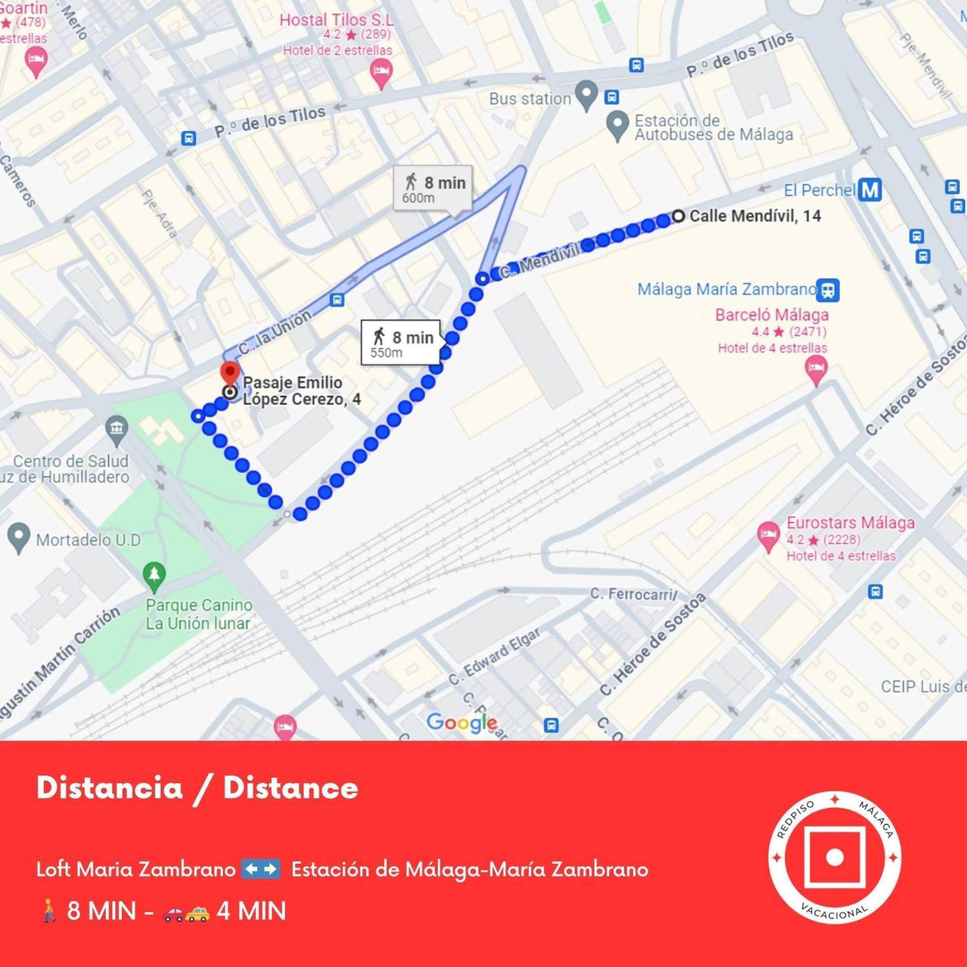 Estudio Maria Zambrano A Pasos De La Estacion 马拉加 外观 照片